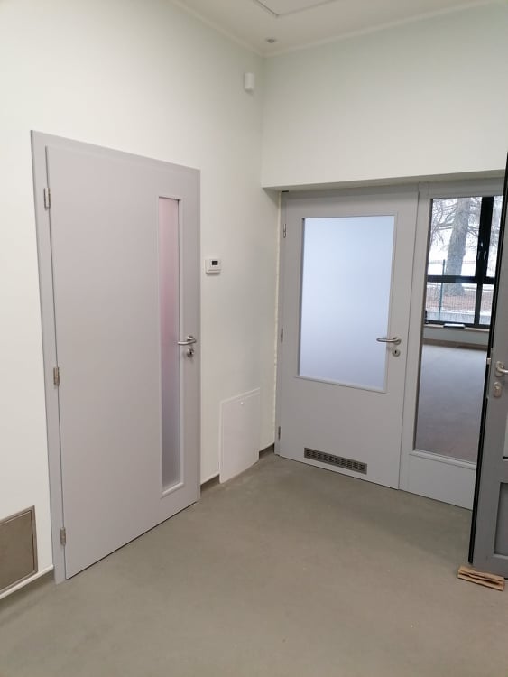 Instalace dveří a zárubní MŠ Havlíčkův Brod